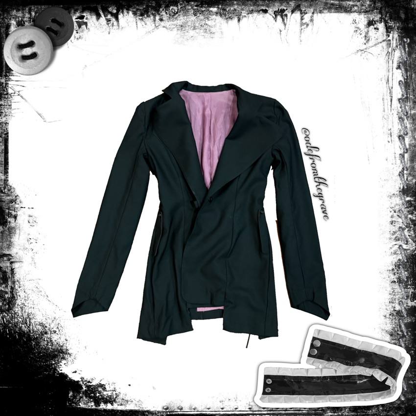 Reselling garment, flat lay
